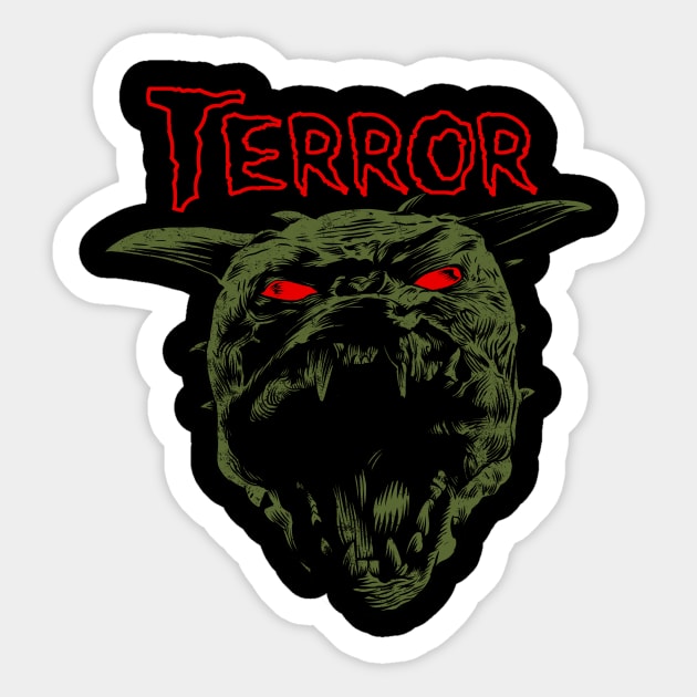 Terror Sticker by joerock